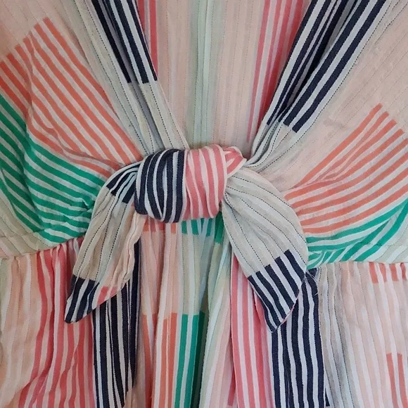 Lou&Grey for Loft lined twist  Casual Dress - Picture 2 of 7